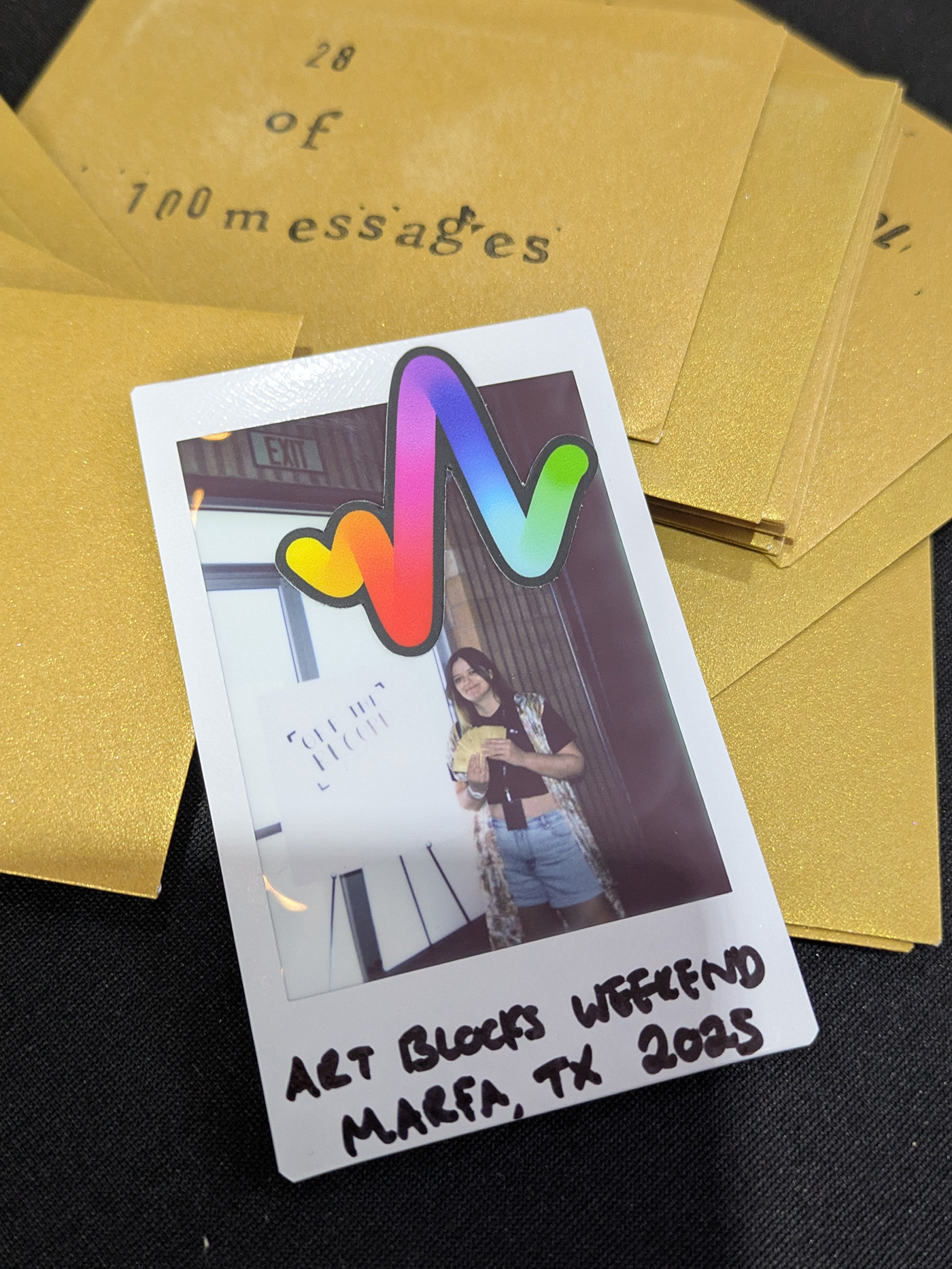 The Light Where We Meet at ArtBlocks Marfa Weekend