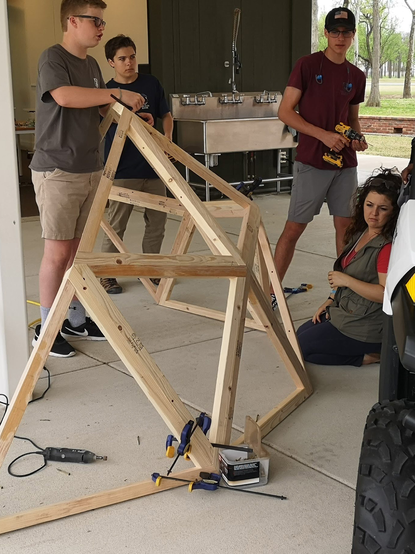 Project support at The Delta School