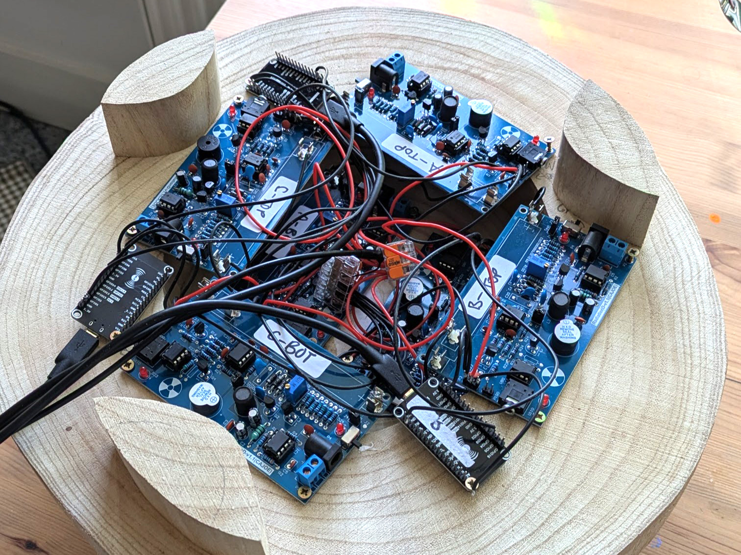 Muon detector in progress