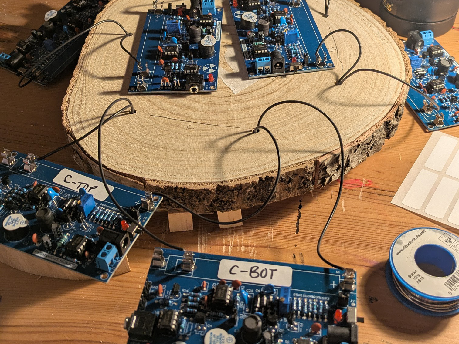 Muon detector in progress