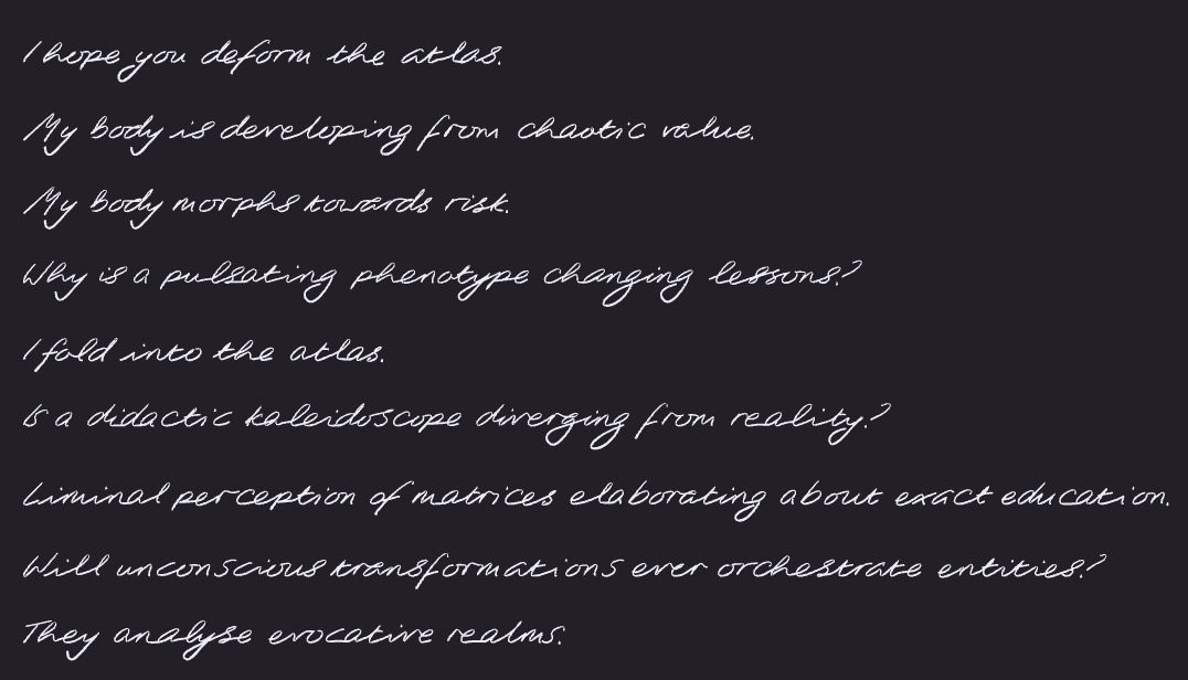 italics training