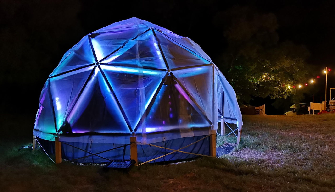 When in Dome at Nest Festival, UK