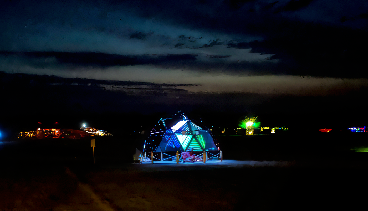 When in Dome at Nowhere Festival, Spain